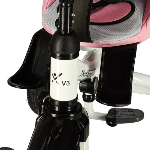 Rowerek trójkołowy Trike Fix V3 rower spacerówka 3w1 obracany 360 wolne koło różowy Kik Sp. z o. o. Sp. k. Rowerek trójkołowy Trike Fix V3 rower spacerówka 3w1 obracany 360 wolne koło różowy Kik Sp. z o. o. Sp. k.