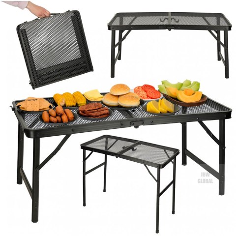 Stół stolik turystyczny LUARO kempingowy cateringowy składany 80 x 40 x 66 x 37 cm Kik Sp. z o. o. Sp. k. Stół stolik turystyczny LUARO kempingowy cateringowy składany 80 x 40 x 66 x 37 cm Kik Sp. z o. o. Sp. k.
