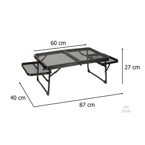 Stół stolik turystyczny LUARO kempingowy cateringowy składany 87 x 60 x 40 x 27 cm Kik Sp. z o. o. Sp. k. Stół stolik turystyczny LUARO kempingowy cateringowy składany 87 x 60 x 40 x 27 cm Kik Sp. z o. o. Sp. k.