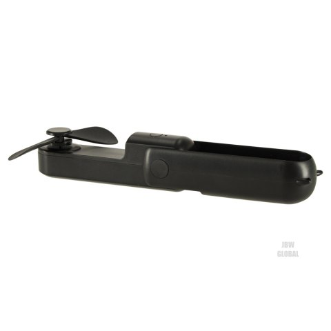 Wiatrak biurkowy wentylator mini ręczny składany wiatraczek przenośny USB czarny Kik Sp. z o. o. Sp. k. Wiatrak biurkowy wentylator mini ręczny składany wiatraczek przenośny USB czarny Kik Sp. z o. o. Sp. k.