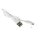 Wiatrak biurkowy wentylator mini ręczny składany wiatraczek przenośny USB czarny Kik Sp. z o. o. Sp. k.