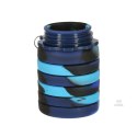 Butelka na wodę bidon silikonowy składany z uchwytem sportowy 500ml niebieski Kik Sp. z o. o. Sp. k.