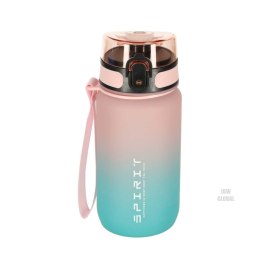 Butelka na wodę bidon ze słomką uchwytem sportowy 600ml różowo-niebieski Kik Sp. z o. o. Sp. k.