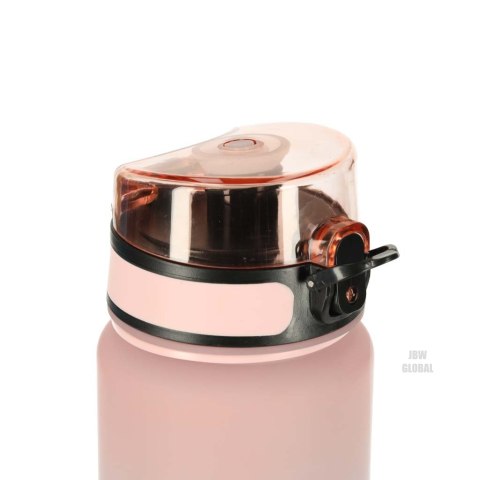 Butelka na wodę bidon ze słomką uchwytem sportowy 600ml różowo-niebieski Kik Sp. z o. o. Sp. k. Butelka na wodę bidon ze słomką uchwytem sportowy 600ml różowo-niebieski Kik Sp. z o. o. Sp. k.