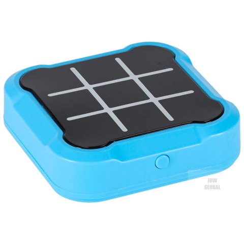 Kółko krzyżyk gra elektroniczna logiczna tic tac toe konsola przenośna niebieska Kik Sp. z o. o. Sp. k. Kółko krzyżyk gra elektroniczna logiczna tic tac toe konsola przenośna niebieska Kik Sp. z o. o. Sp. k.
