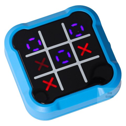 Kółko krzyżyk gra elektroniczna logiczna tic tac toe konsola przenośna niebieska Kik Sp. z o. o. Sp. k. Kółko krzyżyk gra elektroniczna logiczna tic tac toe konsola przenośna niebieska Kik Sp. z o. o. Sp. k.