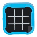 Kółko krzyżyk gra elektroniczna logiczna tic tac toe konsola przenośna niebieska Kik Sp. z o. o. Sp. k.