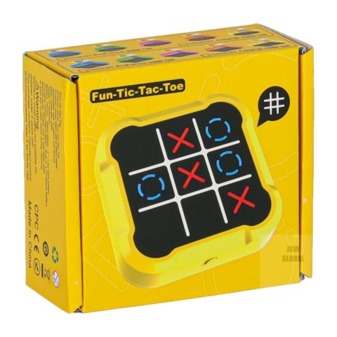 Kółko krzyżyk gra elektroniczna logiczna tic tac toe konsola przenośna niebieska Kik Sp. z o. o. Sp. k. Kółko krzyżyk gra elektroniczna logiczna tic tac toe konsola przenośna niebieska Kik Sp. z o. o. Sp. k.