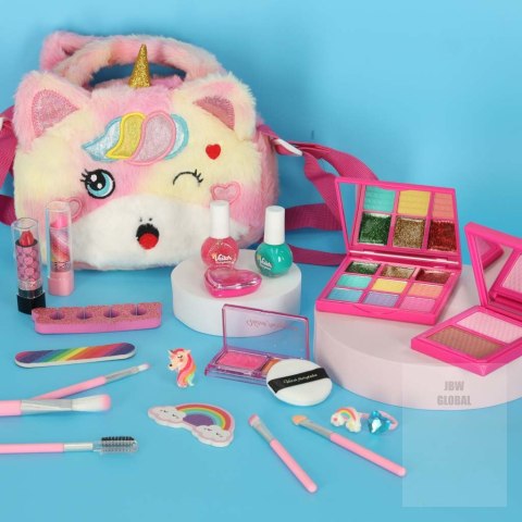 Kosmetyki do makijażu make up lakiery torebka zestaw 21 elementów Kik Sp. z o. o. Sp. k. Kosmetyki do makijażu make up lakiery torebka zestaw 21 elementów Kik Sp. z o. o. Sp. k.