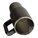 Kubek termiczny ze słomką i uchwytem termos 1200ml czarny Kik Sp. z o. o. Sp. k.