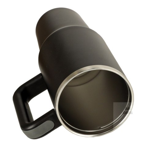Kubek termiczny ze słomką i uchwytem termos 1200ml czarny Kik Sp. z o. o. Sp. k. Kubek termiczny ze słomką i uchwytem termos 1200ml czarny Kik Sp. z o. o. Sp. k.