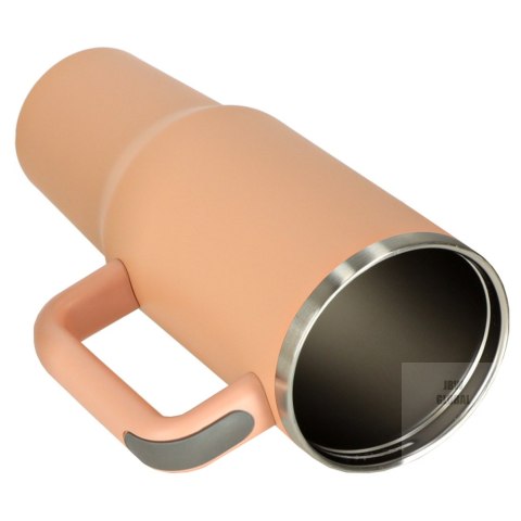 Kubek termiczny ze słomką i uchwytem termos 1200ml róż pudrowy Kik Sp. z o. o. Sp. k. Kubek termiczny ze słomką i uchwytem termos 1200ml róż pudrowy Kik Sp. z o. o. Sp. k.