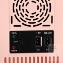 Lodówka turystyczna elektryczna samochodowa mini na jedzenie kosmetyki grzanie chłodzenie 2w1 4L różowa Kik Sp. z o. o. Sp. k. Lodówka turystyczna elektryczna samochodowa mini na jedzenie kosmetyki grzanie chłodzenie 2w1 4L różowa Kik Sp. z o. o. Sp. k.