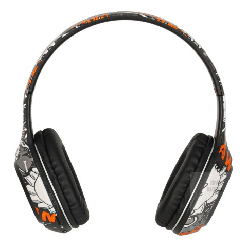 Słuchawki bezprzewodowe nauszne Bluetooth Gaming Sport czarne Kik Sp. z o. o. Sp. k. Słuchawki bezprzewodowe nauszne Bluetooth Gaming Sport czarne Kik Sp. z o. o. Sp. k.