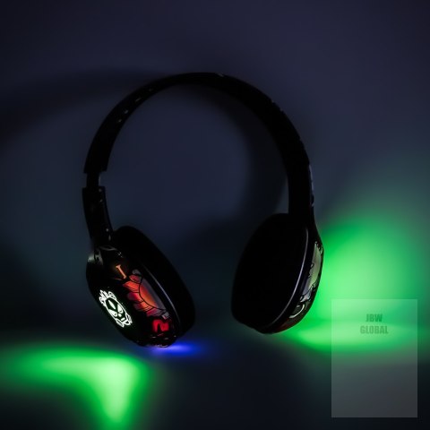 Słuchawki bezprzewodowe nauszne Bluetooth Gaming Sport czarne Kik Sp. z o. o. Sp. k. Słuchawki bezprzewodowe nauszne Bluetooth Gaming Sport czarne Kik Sp. z o. o. Sp. k.