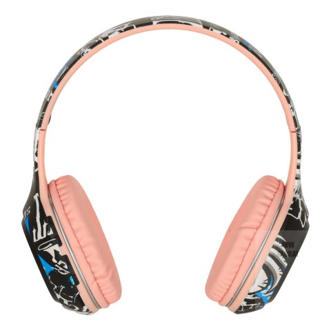 Słuchawki bezprzewodowe nauszne Bluetooth Gaming Sport różowe Kik Sp. z o. o. Sp. k. Słuchawki bezprzewodowe nauszne Bluetooth Gaming Sport różowe Kik Sp. z o. o. Sp. k.