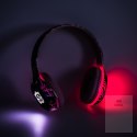 Słuchawki bezprzewodowe nauszne Bluetooth Gaming Sport różowe Kik Sp. z o. o. Sp. k.