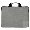 Torba na laptopa 15,6 cali etui pokrowiec teczka damska męska szara Kik Sp. z o. o. Sp. k.