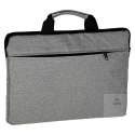 Torba na laptopa 15,6 cali etui pokrowiec teczka damska męska szara Kik Sp. z o. o. Sp. k.