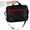 Torba na laptopa 15,6 cali etui pokrowiec z paskiem teczka damska męska czarna Kik Sp. z o. o. Sp. k.