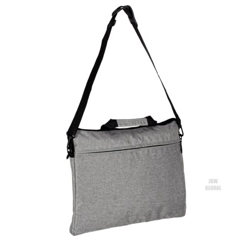 Torba na laptopa 15,6 cali etui pokrowiec z paskiem teczka damska męska mocna szara Kik Sp. z o. o. Sp. k. Torba na laptopa 15,6 cali etui pokrowiec z paskiem teczka damska męska mocna szara Kik Sp. z o. o. Sp. k.