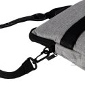 Torba na laptopa 15,6 cali etui pokrowiec z paskiem teczka damska męska mocna szara Kik Sp. z o. o. Sp. k.