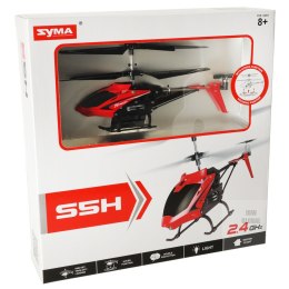 Helikopter zdalnie sterowany na pilota RC SYMA S5H 2.4GHz RTF czerwony
