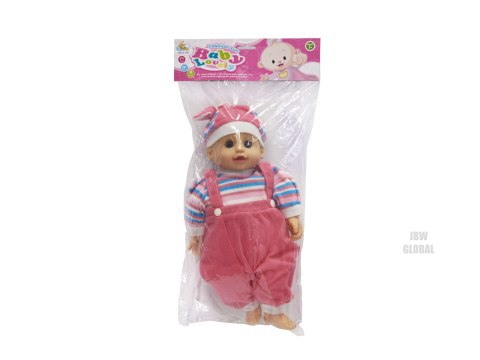 Lalka Maja bobas z dźwiękiem różowa 40cm Lalka Maja bobas z dźwiękiem różowa 40cm