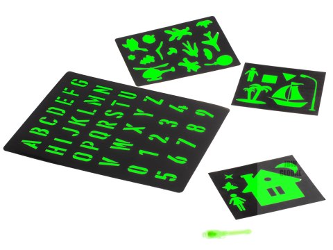 Magiczna tablica do rysowania światłem + długopis UV kreatywny zestaw Magiczna tablica do rysowania światłem + długopis UV kreatywny zestaw