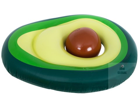 Materac dmuchany do pływania z piłką awokado z pestką 150cm XL Materac dmuchany do pływania z piłką awokado z pestką 150cm XL