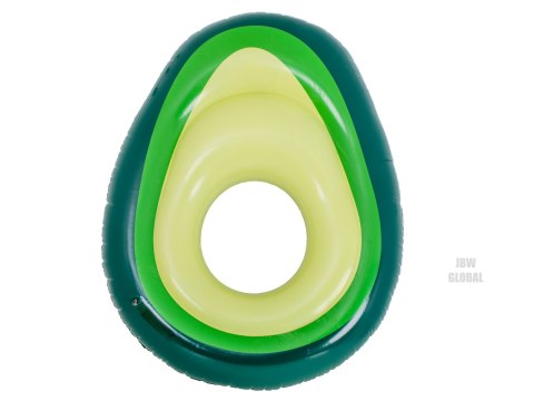 Materac dmuchany do pływania z piłką awokado z pestką 150cm XL Materac dmuchany do pływania z piłką awokado z pestką 150cm XL