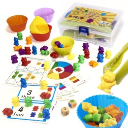 Misie edukacyjne nauka liczenia montessori 44el.