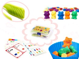 Misie edukacyjne nauka liczenia montessori 44el.