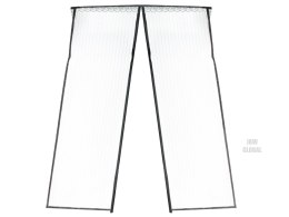 Moskitiera siatka magnetyczna na drzwi 100x210cm CZARNA