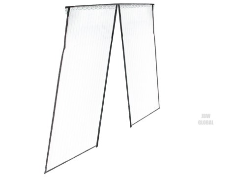 Moskitiera siatka magnetyczna na drzwi 100x210cm CZARNA Moskitiera siatka magnetyczna na drzwi 100x210cm CZARNA