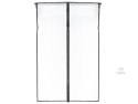 Moskitiera siatka magnetyczna na drzwi 100x210cm CZARNA