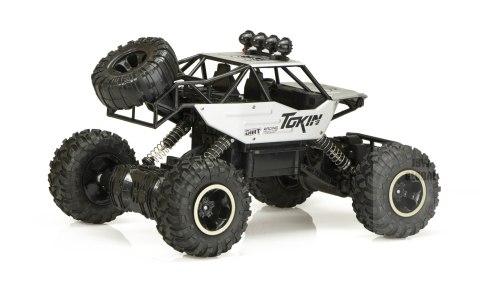 Samochód zdalnie sterowany na pilota RC Rock Crawler 1:12 4WD METAL srebrny Samochód zdalnie sterowany na pilota RC Rock Crawler 1:12 4WD METAL srebrny