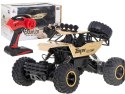 Samochód zdalnie sterowany na pilota RC Rock Crawler 1:12 4WD METAL złoty