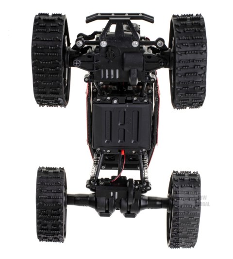 Samochód zdalnie sterowany na pilota RC Rock Crawler 4x4 LHC012 auto 2w1 czarny Samochód zdalnie sterowany na pilota RC Rock Crawler 4x4 LHC012 auto 2w1 czarny