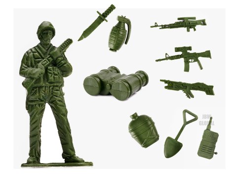 Żołnierzyki baza wojskowa figurki zestaw 307el. Żołnierzyki baza wojskowa figurki zestaw 307el.
