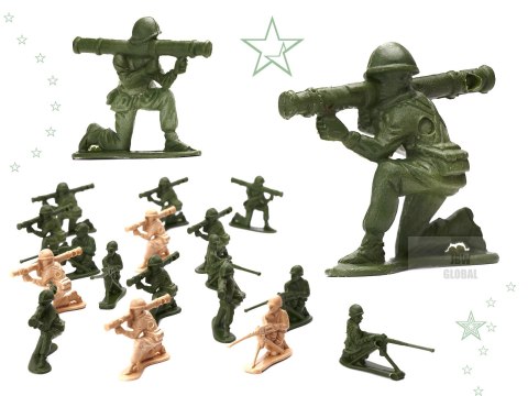 Żołnierzyki baza wojskowa figurki zestaw 307el. Żołnierzyki baza wojskowa figurki zestaw 307el.