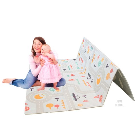 Mata edukacyjna dla dzieci ulica/las 177x158x0,8cm Mata edukacyjna dla dzieci ulica/las 177x158x0,8cm
