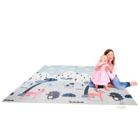 Mata edukacyjna dla dzieci ulica/las 177x158x0,8cm Mata edukacyjna dla dzieci ulica/las 177x158x0,8cm