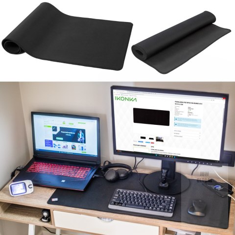 Podkładka pod mysz na biurko mata 40x90x0,2cm Podkładka pod mysz na biurko mata 40x90x0,2cm