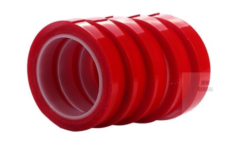 Taśma dwustronna samoprzylepna akrylowa dwustronna montażowa transparentna mocna 10mm x 3m Taśma dwustronna samoprzylepna akrylowa dwustronna montażowa transparentna mocna 10mm x 3m