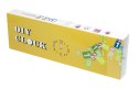 Zegar ścienny naklejany duży 80-120cm czarny 4 cyfry