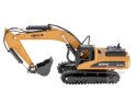 Koparka ładowarka z łyżką na gąsienicach model z metalu Die-Cast H-toys 1710 1:50
