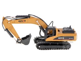 Koparka ładowarka z łyżką na gąsienicach model z metalu Die-Cast H-toys 1710 1:50
