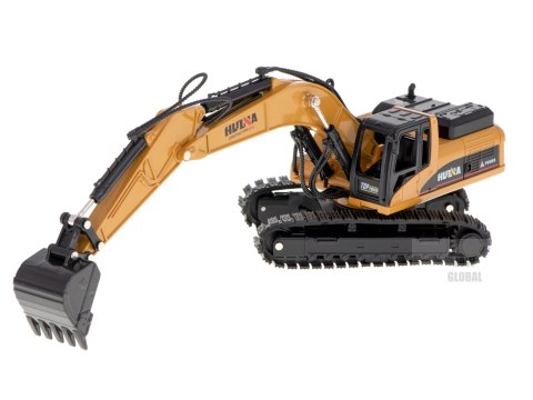 Koparka ładowarka z łyżką na gąsienicach model z metalu Die-Cast H-toys 1710 1:50 Koparka ładowarka z łyżką na gąsienicach model z metalu Die-Cast H-toys 1710 1:50
