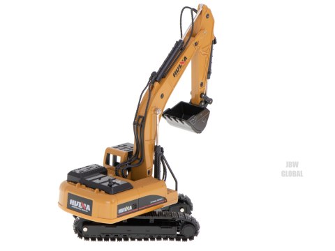 Koparka ładowarka z łyżką na gąsienicach model z metalu Die-Cast H-toys 1710 1:50 Koparka ładowarka z łyżką na gąsienicach model z metalu Die-Cast H-toys 1710 1:50